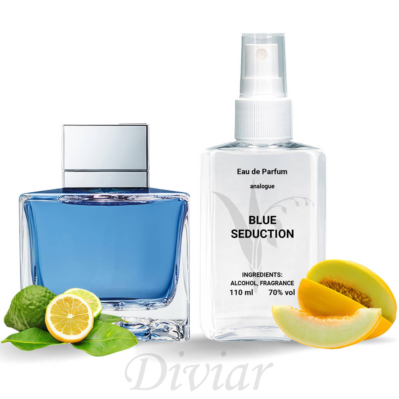 Чоловічі парфуми, аромат схожий на Antonio Banderas blue seduction, парфумована вода, чоловіча