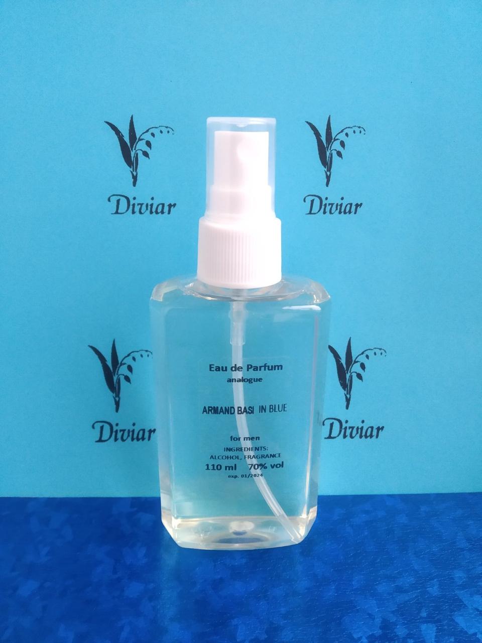 Аромат схожий на Armand Basi in Blue, чоловічі парфуми, парфумована вода, Арманд баси ін блу, чоловічі