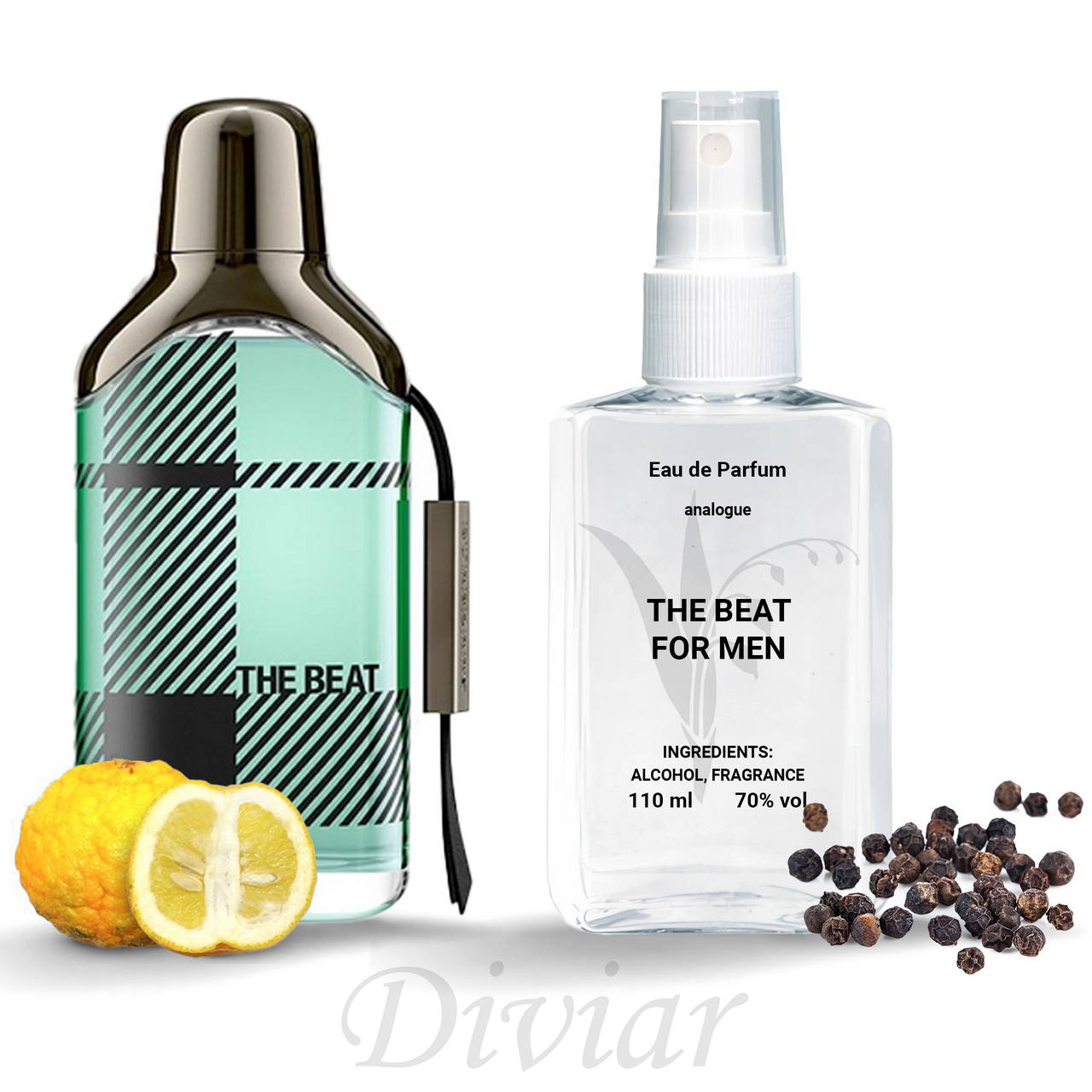 Чоловічі духи парфумована вода Burberry the Beat for men, наливна парфумерія барберрі зе біт фо мен