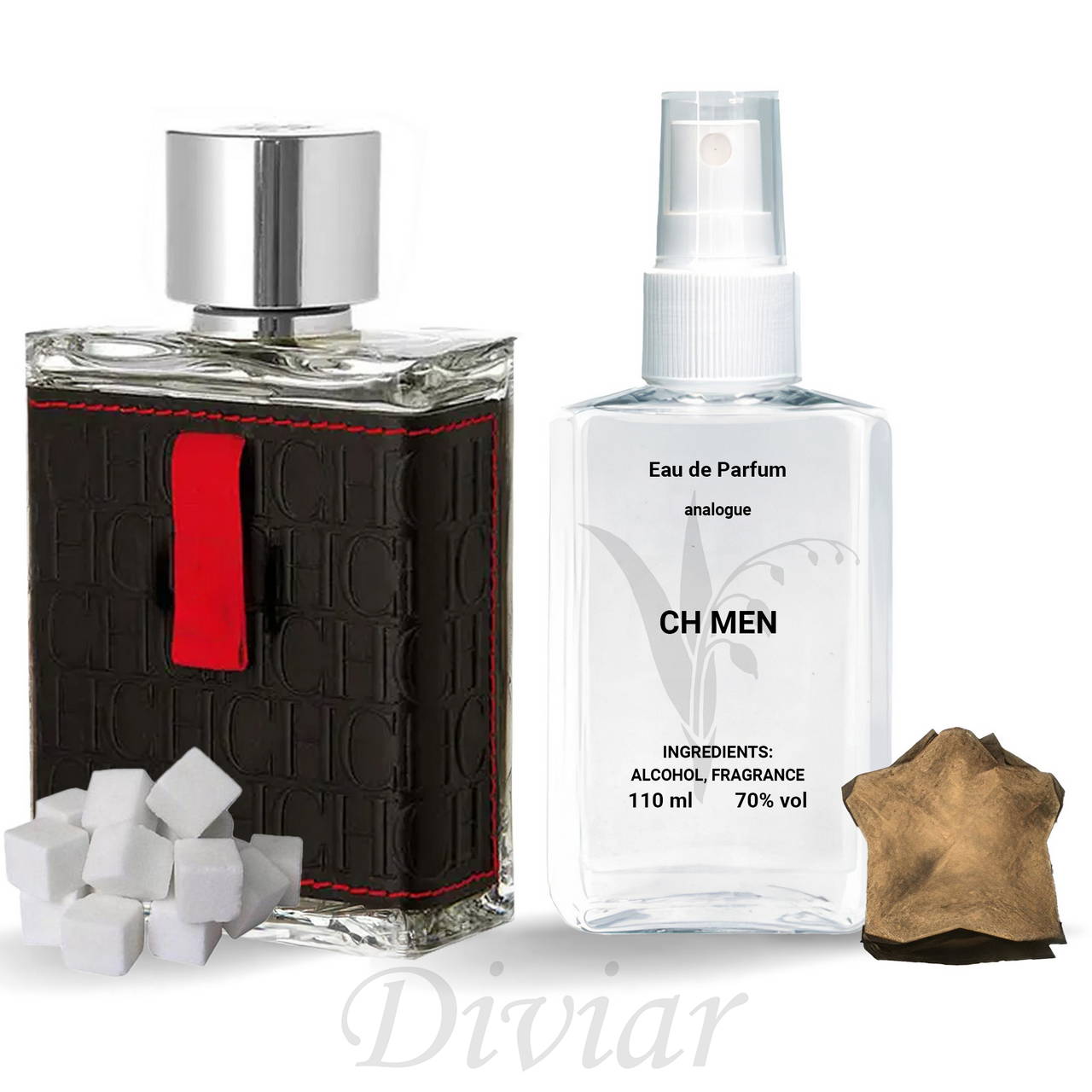 Аромат схожий на Carolina Herrera CH men, чоловіча парфумована вода, наливні фраранцузские парфуми