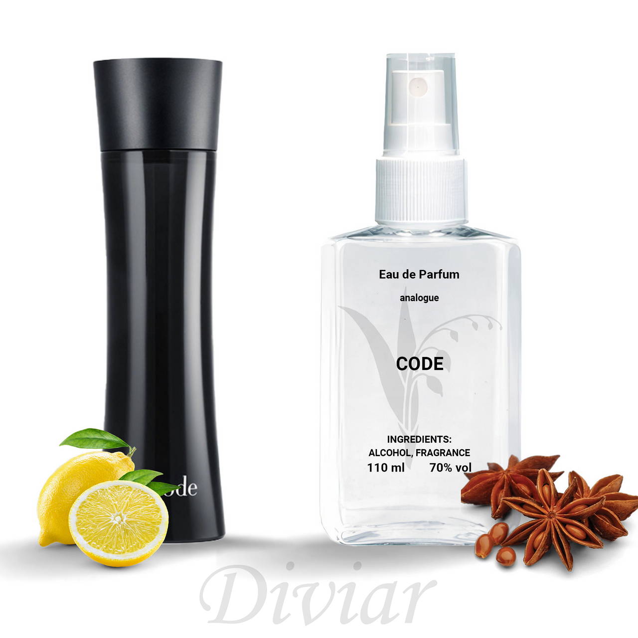 Аромат схожий на Giorgio Armani Code, чоловіча парфумована вода, наливні парфуми Армані код