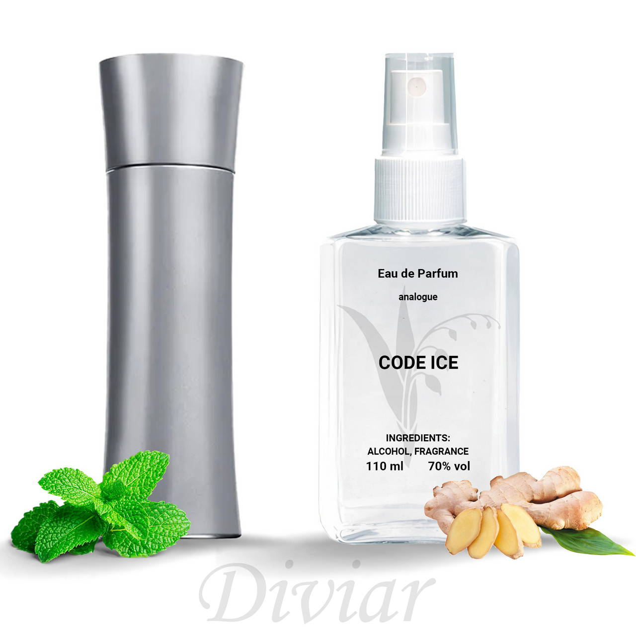 Аромат схожий на Giorgio Armani Code Ice, парфумована вода, наливні парфуми Код Айс