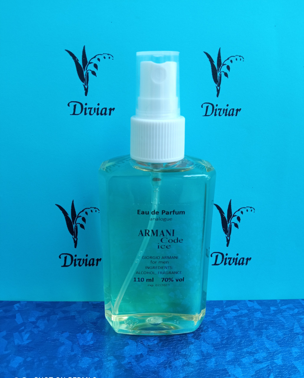 Аромат схожий на Giorgio Armani Code Ice, парфумована вода, наливні парфуми Код Айс
