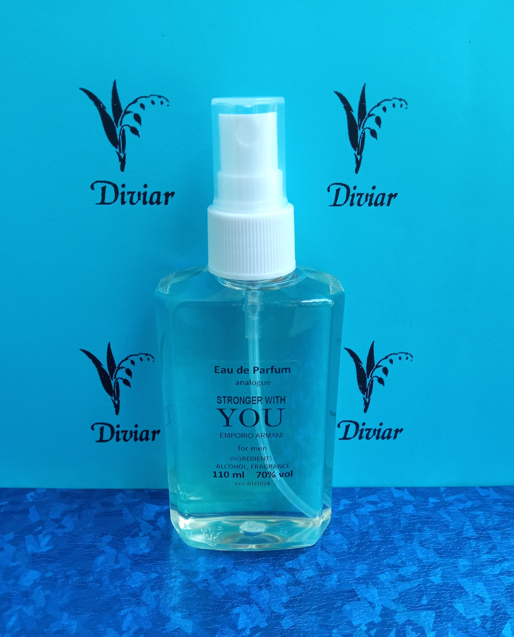 Аромат схожий на Giorgio Armani Emporio Armani Stronger With you, наливні духи, парфумована вода