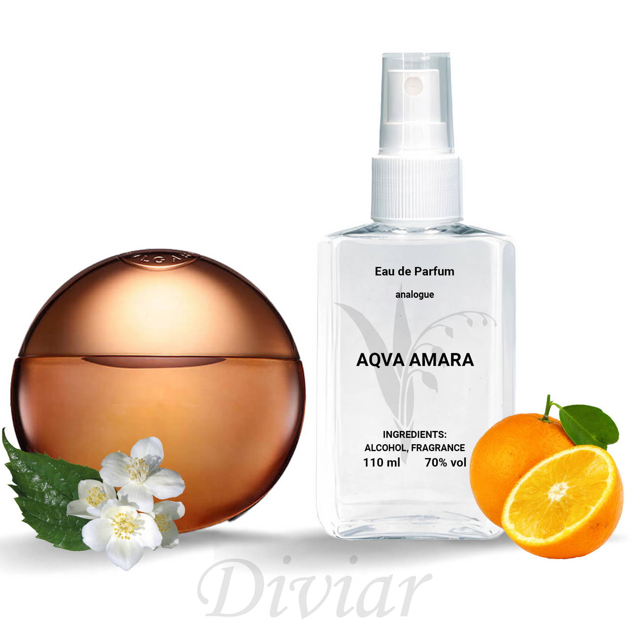 Аромат схожий на Bvlgari Aqva Amara, парфумована чоловіча вода, наливні французькі парфуми