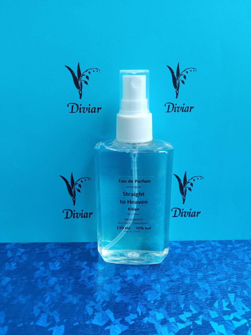 Аромат схожий на Kilian Straight to Heaven, парфумована чоловіча вода, наливні французькі парфуми