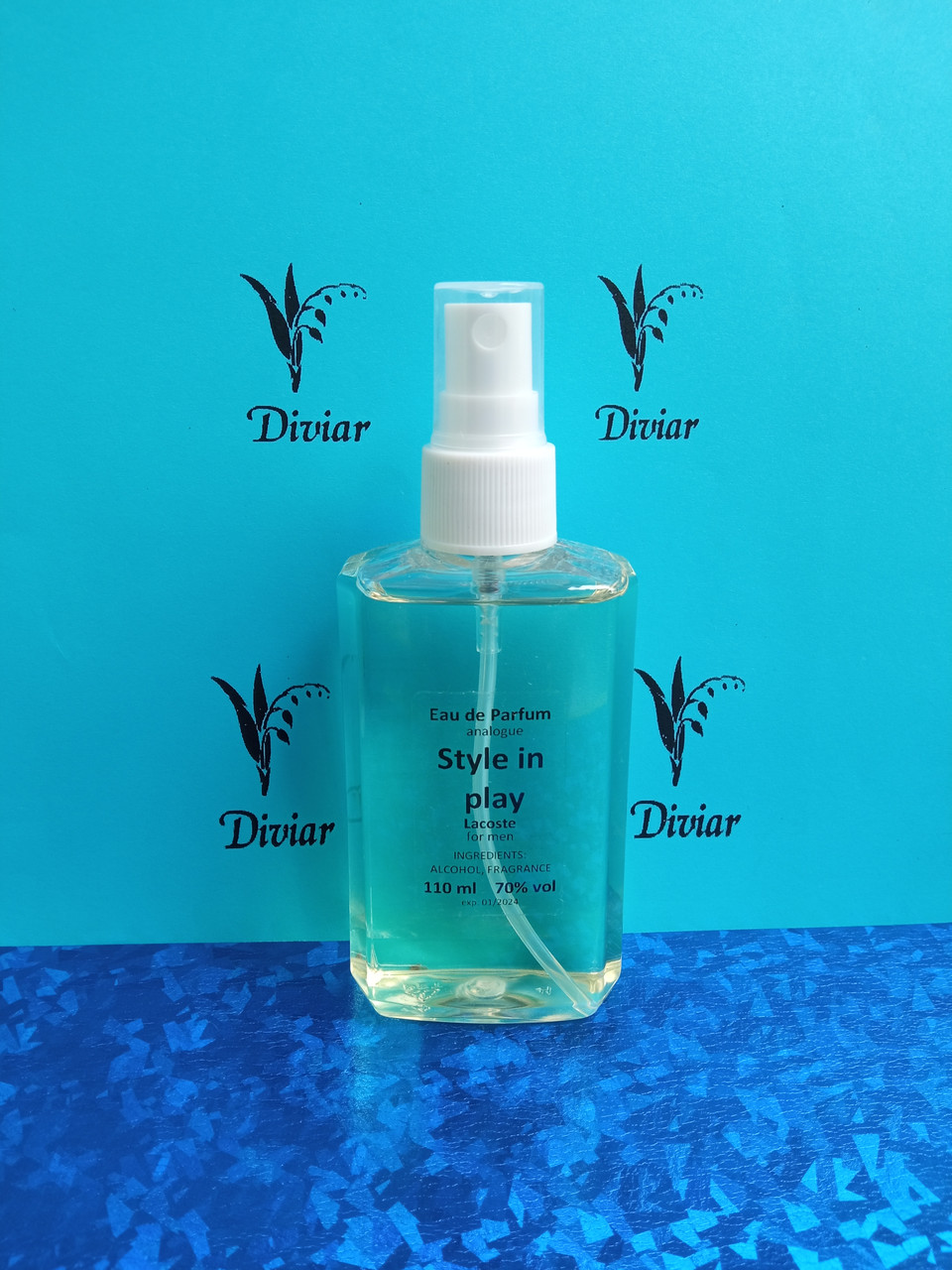Аромат схожий на Lacoste Style in play, парфумована чоловіча вода, наливні французькі парфуми