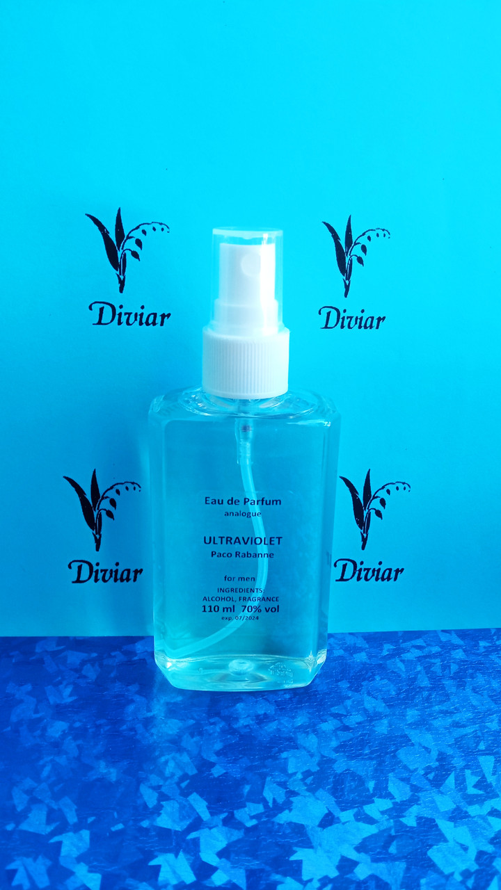 Аромат схожий на Paco Rabanne Ultraviolet for men, парфумована чоловіча вода, наливні французькі парфуми