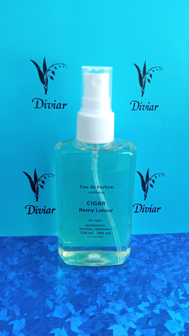 Аромат схожий на Remy Latour Cigar, парфумована чоловіча вода, наливні французькі парфуми, Ремі Латур сигар