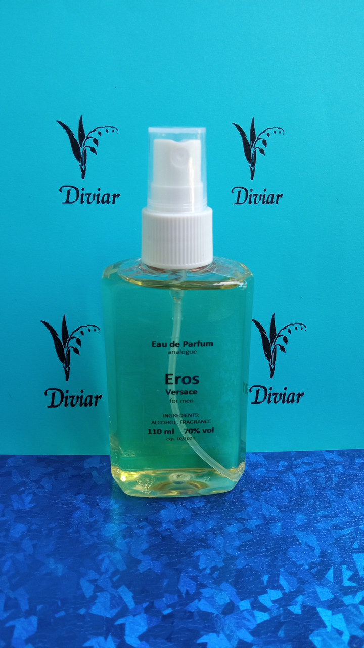 Аромат схожий на Versace Eros, парфумована чоловіча вода, наливні французькі духи