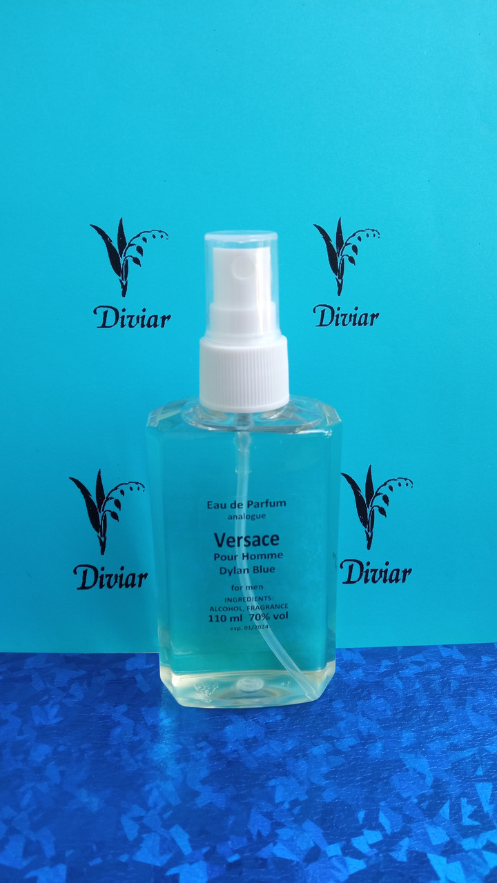 Аромат схожий на Versace pour homme Dylan Blue, парфумована чоловіча вода, наливні французькі парфуми