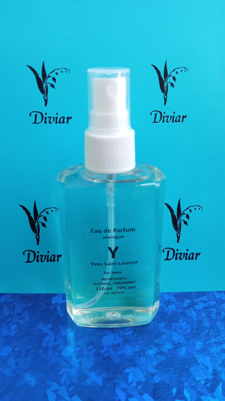 Аромат схожий на Yves Saint Laurent Y men, парфумована чоловіча вода, наливні французькі парфуми