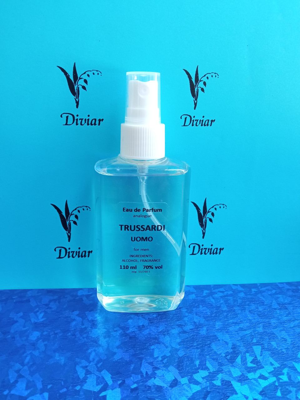 Аромат схожий на Trussardi Uomo, парфумована чоловіча вода, наливні парфуми