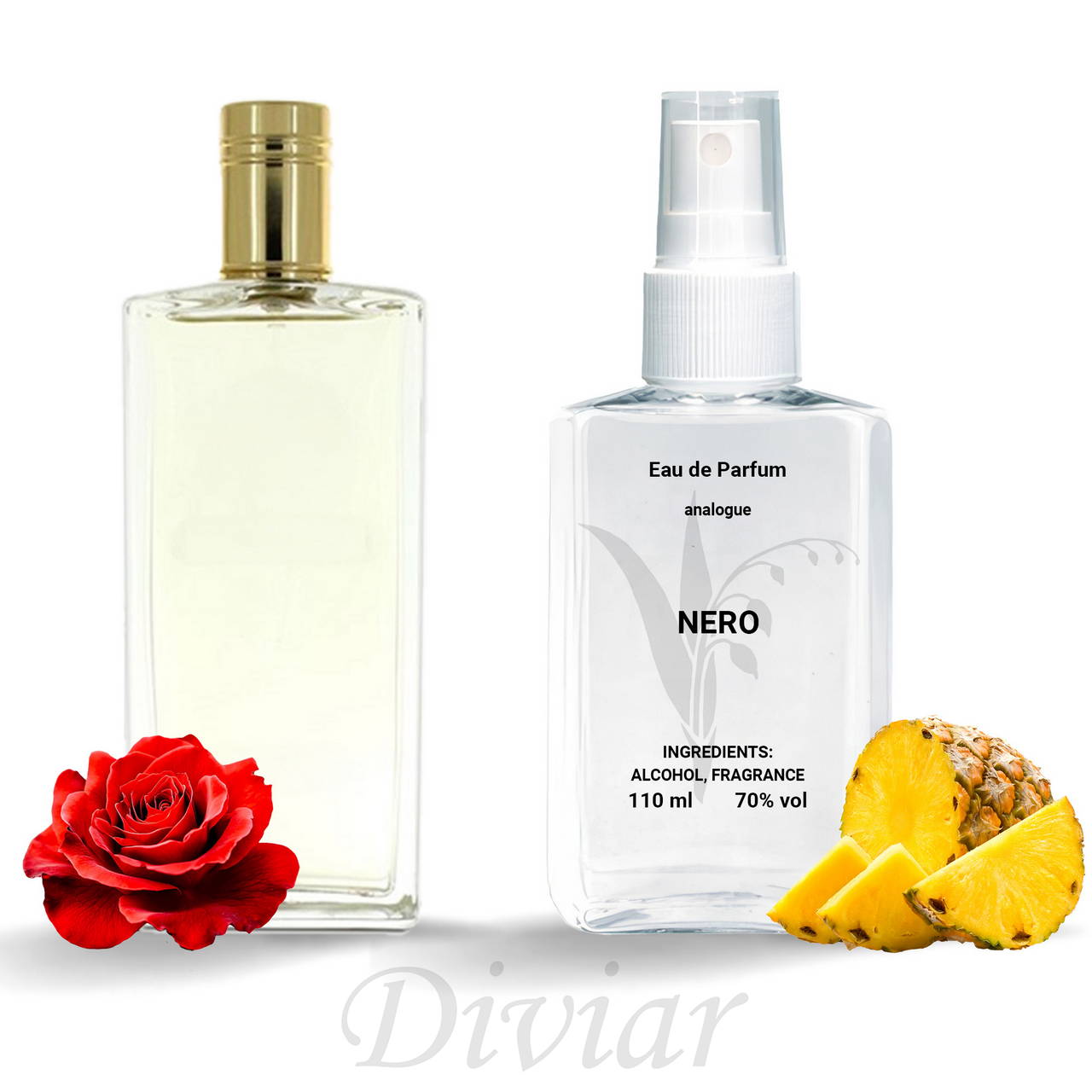 Аромат схожий на Mazzolari Nero, парфумована чоловіча вода, наливні парфуми мазолі неро