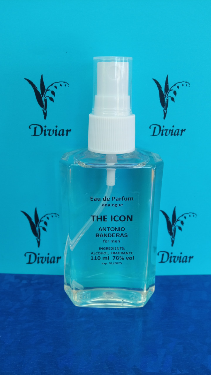 Аромат схожий на Antonio Banderos the Icon, парфумована чоловіча вода, наливні французькі парфуми