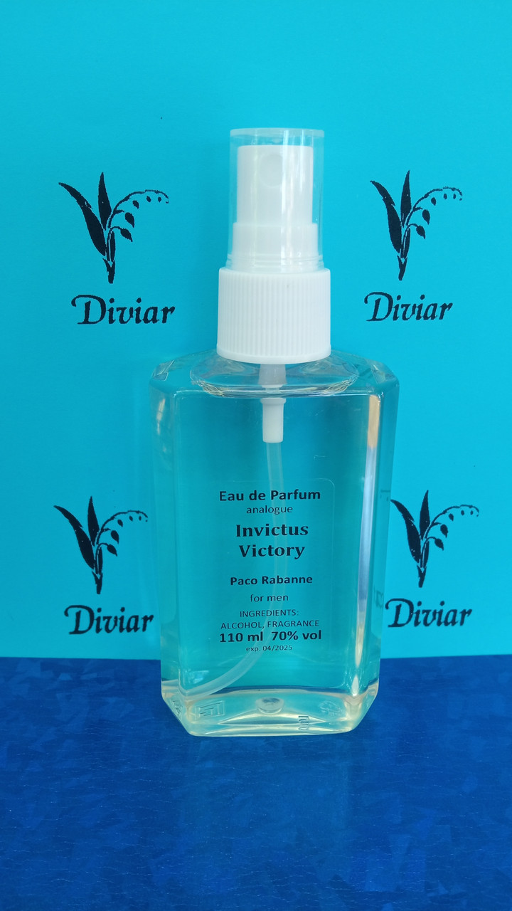 Аромат схожий на Paco Rabanne Invictus Victory, парфумована чоловіча вода, наливні французькі парфуми