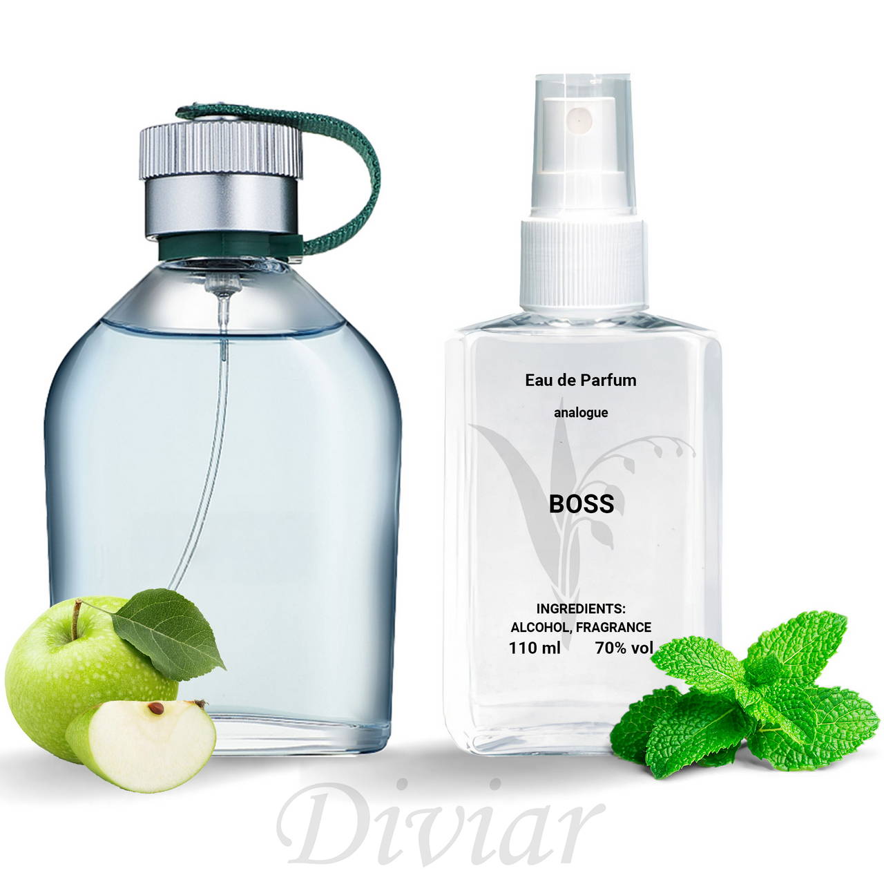 Парфумована вода Boss, наливні чоловічі парфуми, парфуми 110 мл