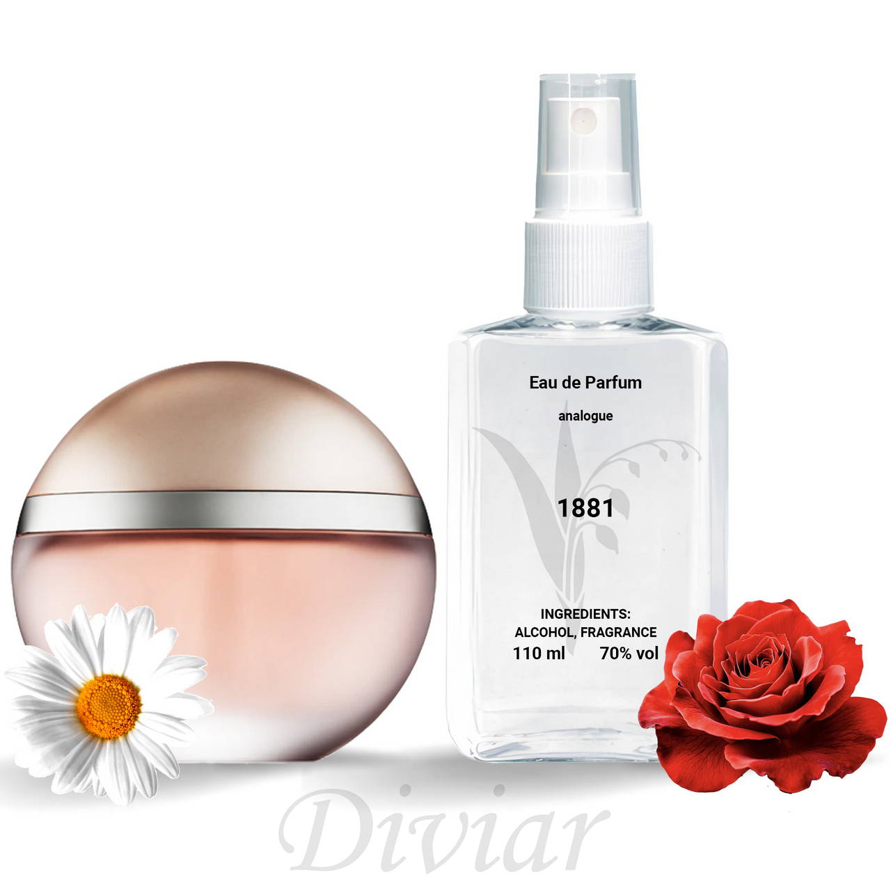 Наливні духи, аромат схожий на Cerruti 1881, жіночі парфуми,110мл,50мл,30мл,15мл, парфумована вода