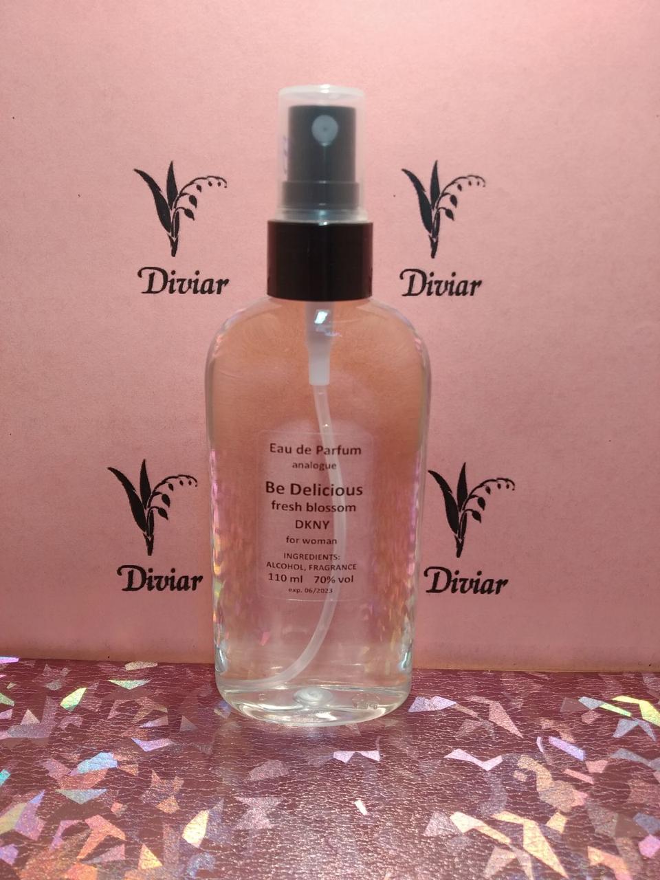 Парфумована вода, жіноча, аромат схожий на Donna Karan DKNY delicious blossom,110мл,50мл,30мл,15мл, парфуми