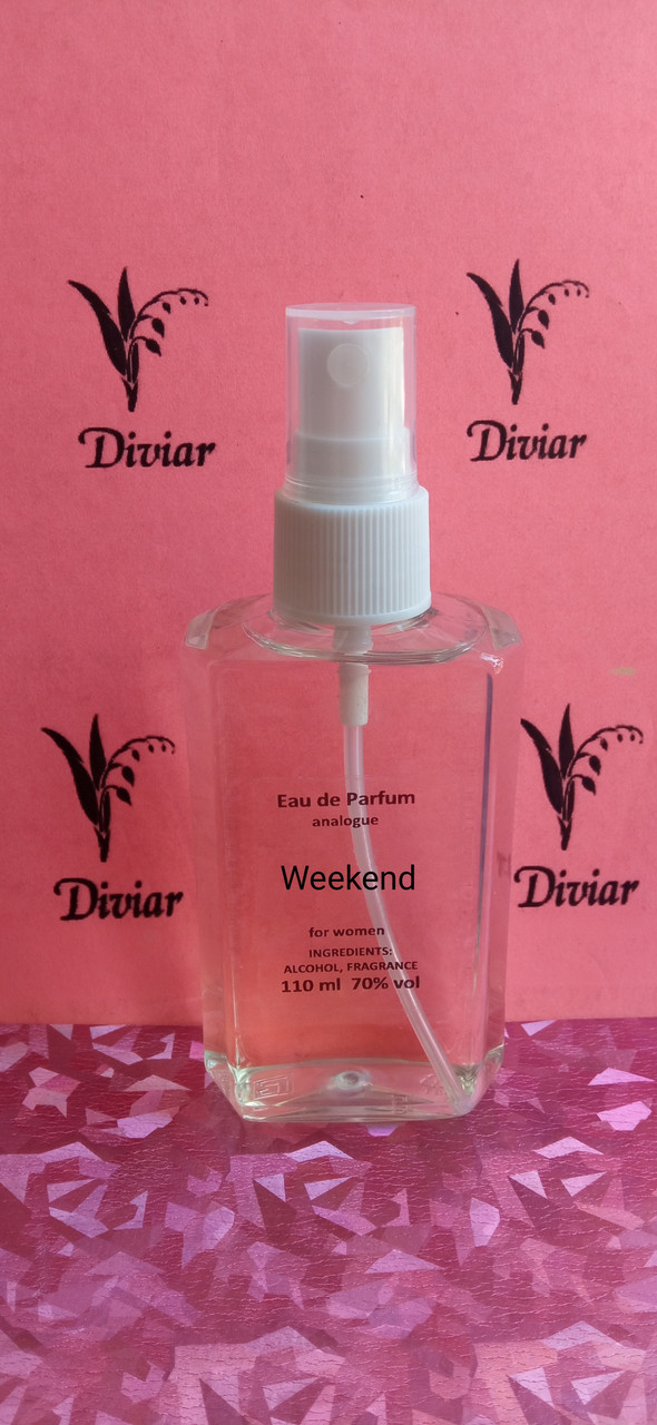 Парфумована вода, жіноча, аромат схожий на Burberry Weekend,110мл,50мл,30мл,15мл парфуми барберрі вікенд