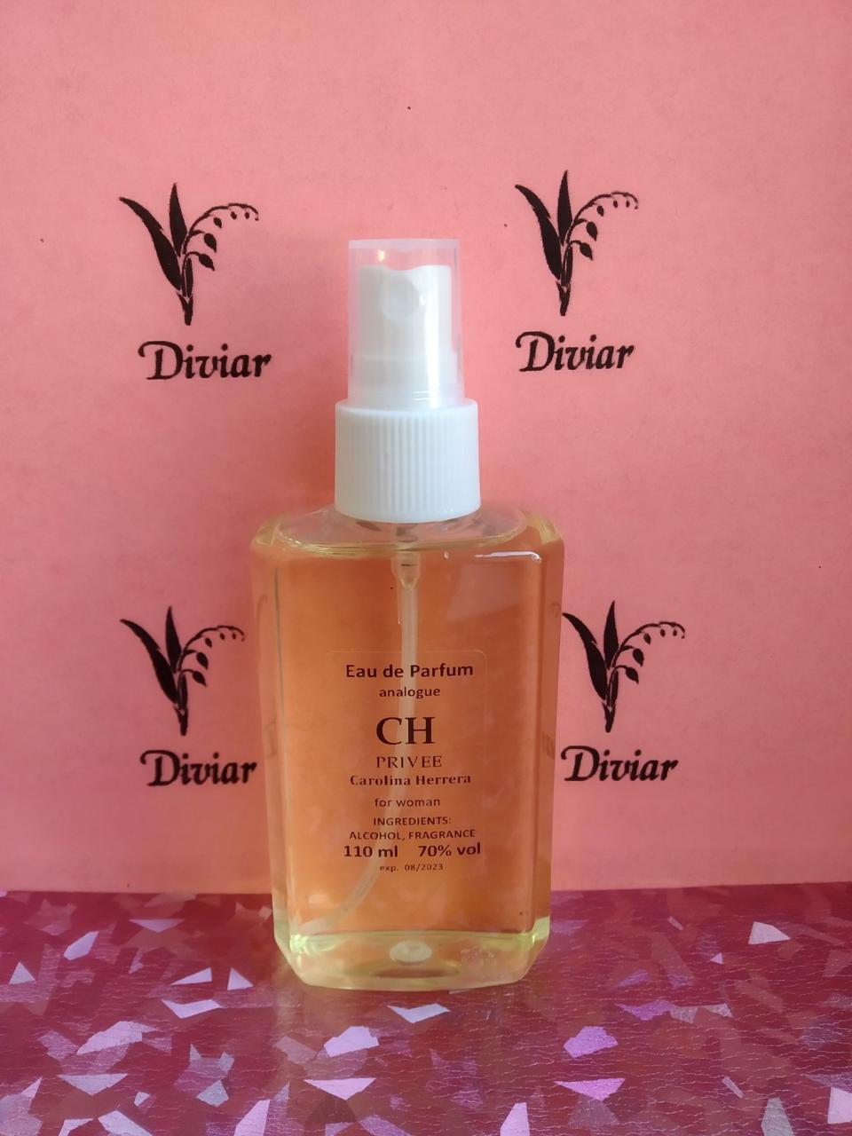 Аромат схожий на Carolina Herrera CH privee,110мл,50мл,30мл,15мл, парфумована вода, жіночі наливні парфуми