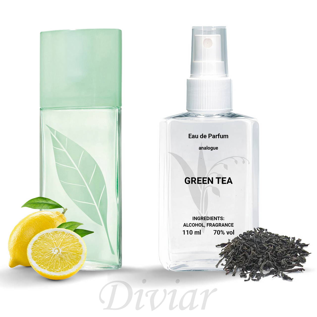 Аромат схожий на Elizabeth Arden Green Tea,110мл жіночі,парфумовані наливні французькі парфуми ЭлизабетАрден