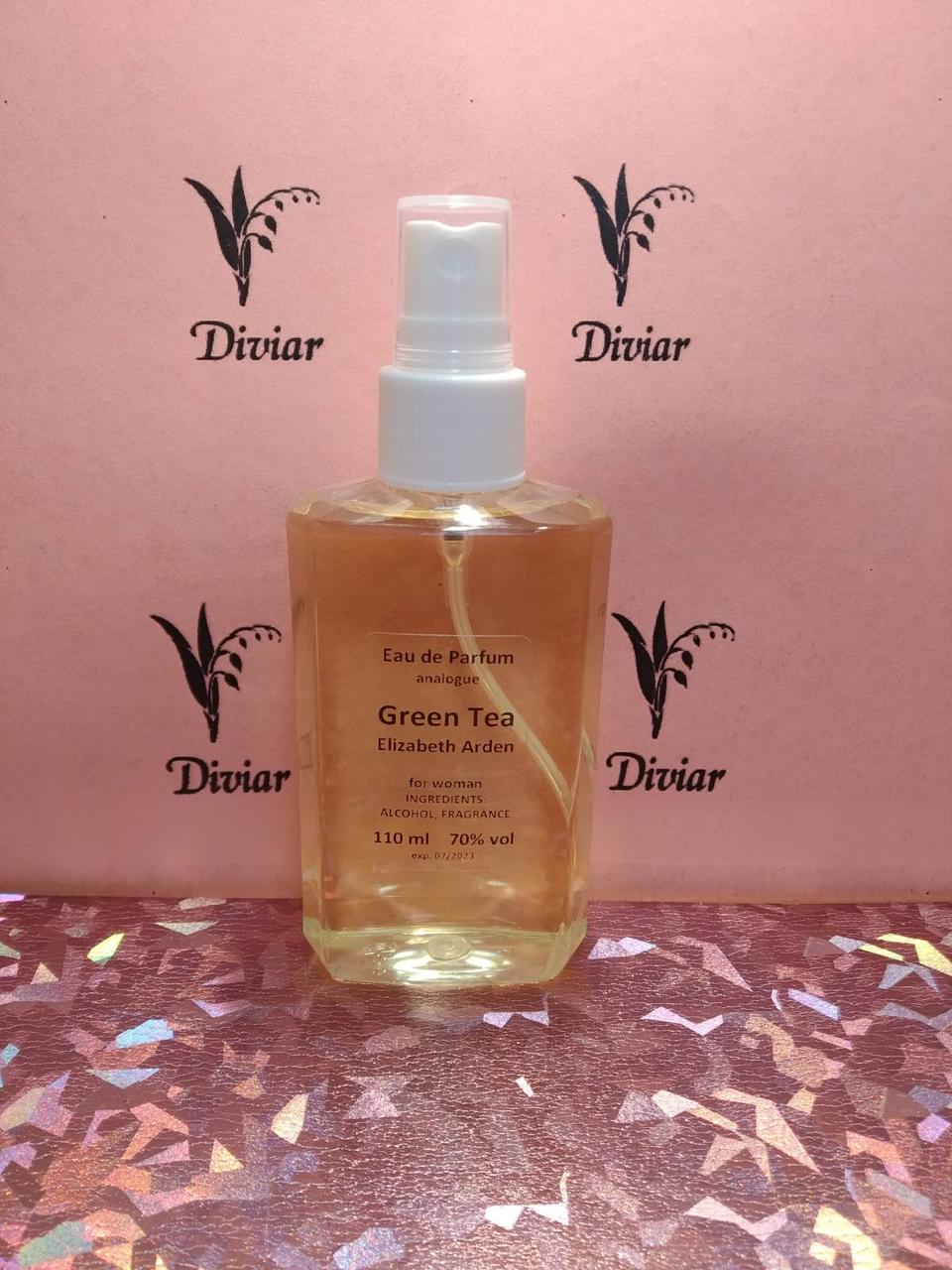 Аромат схожий на Elizabeth Arden Green Tea,110мл жіночі,парфумовані наливні французькі парфуми ЭлизабетАрден