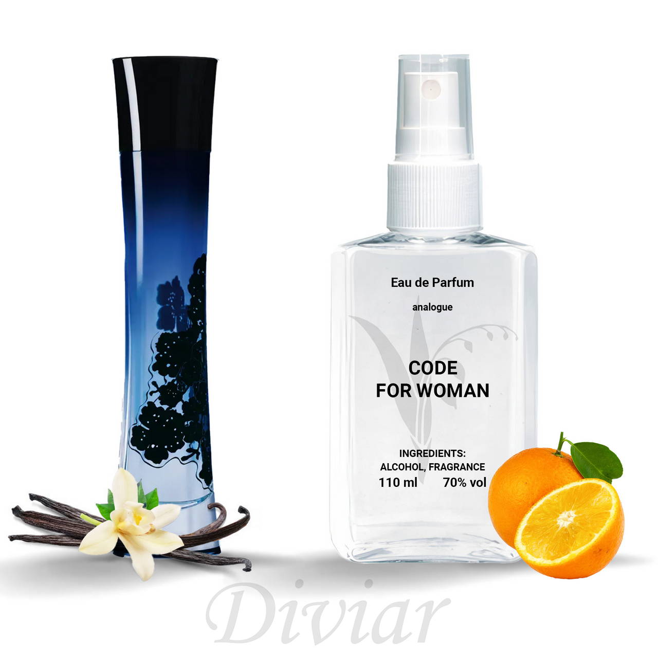 Парфумована вода, аромат схожий на Джорджіо Армані код жіночі, наливні, французькі парфуми, жіночі