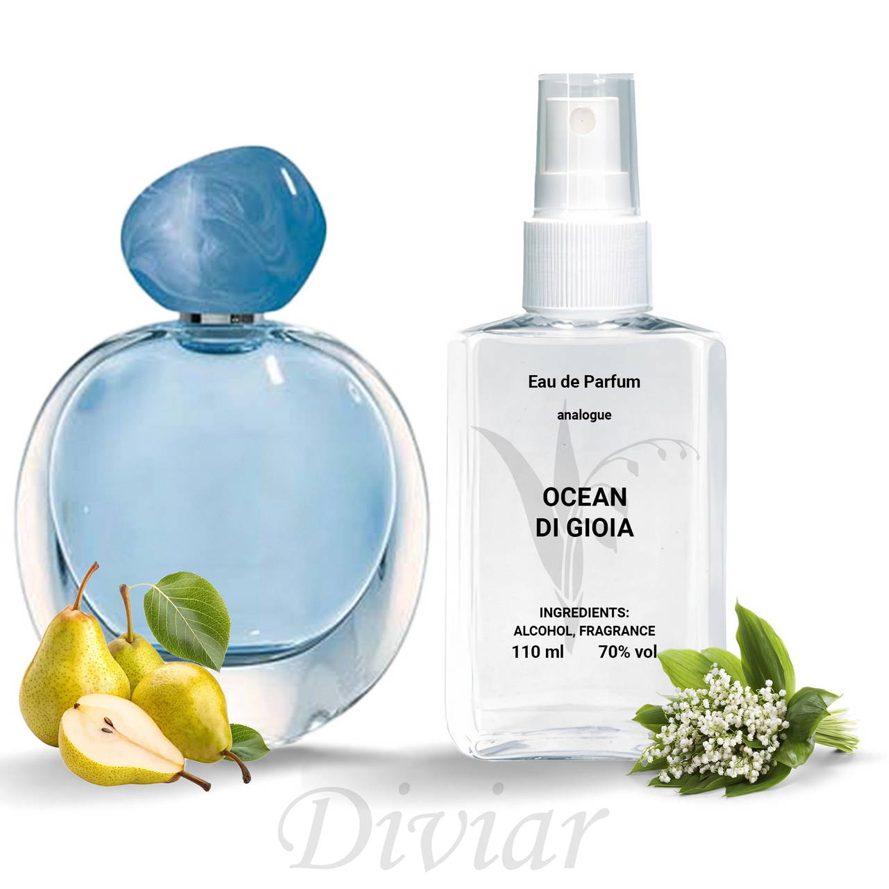 Аромат схожий на Джорджіо Армані Оушен Ді джоя, парфумована вода, елітні, наливні, французькі парфуми