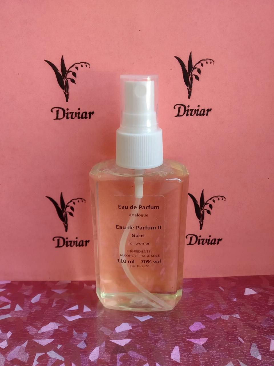 Парфумована вода Gucci eau de Parfum 2, французькі, наливні парфуми Гуччі еу де парфум 2, жіночі