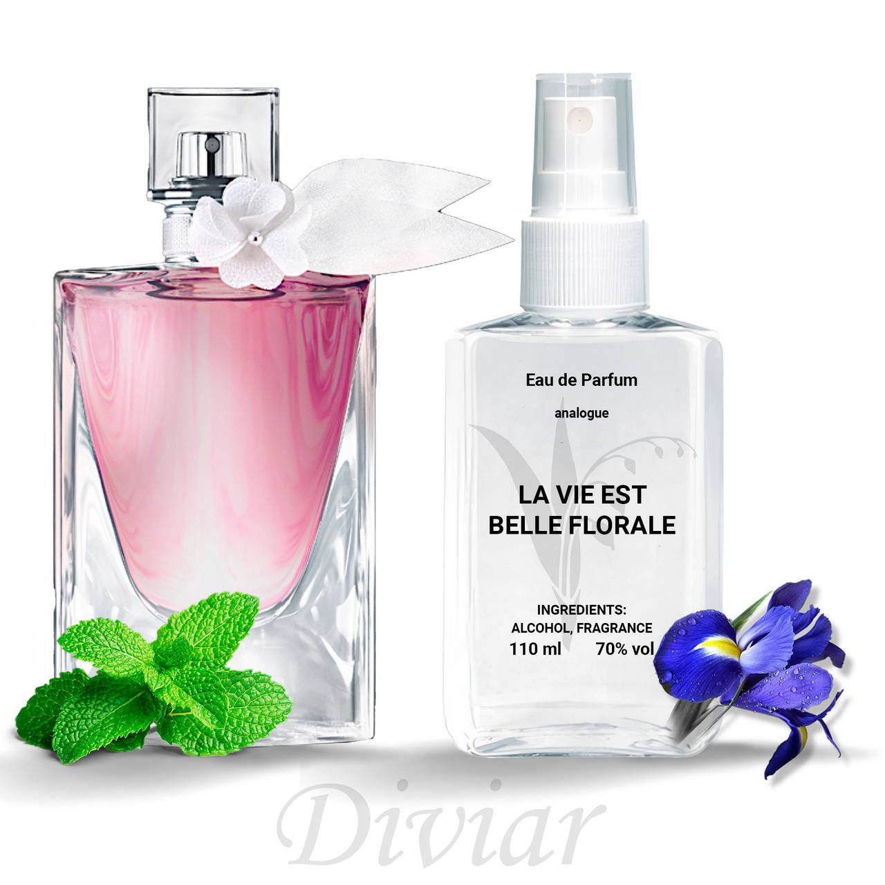 Аромат схожий на Lancome La Vie Est Belle Florale, жіноча парфумерія вода, наливні французькі парфуми, 110мл