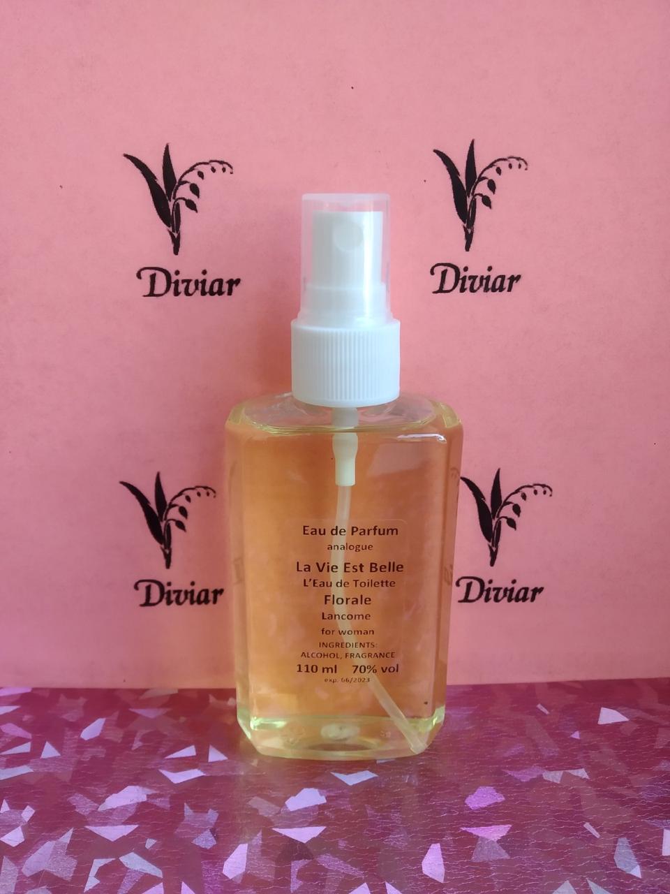 Аромат схожий на Lancome La Vie Est Belle Florale, жіноча парфумерія вода, наливні французькі парфуми, 110мл