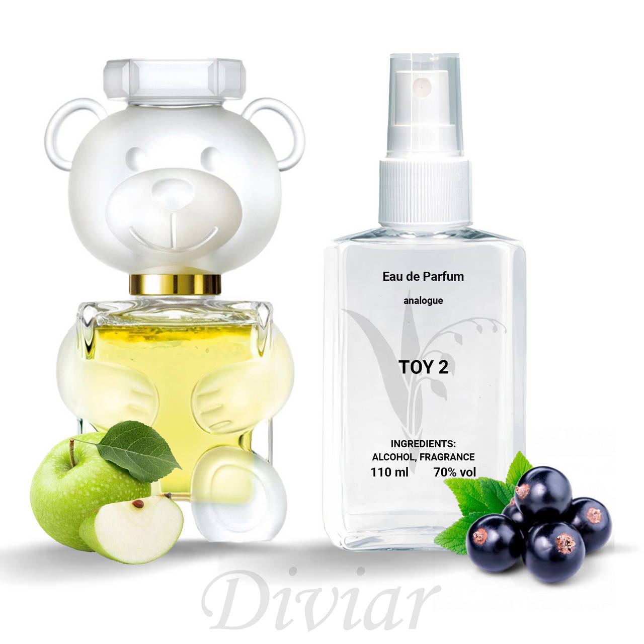 Парфумована вода Moschino Toy 2, наливні французькі, жіночі парфуми