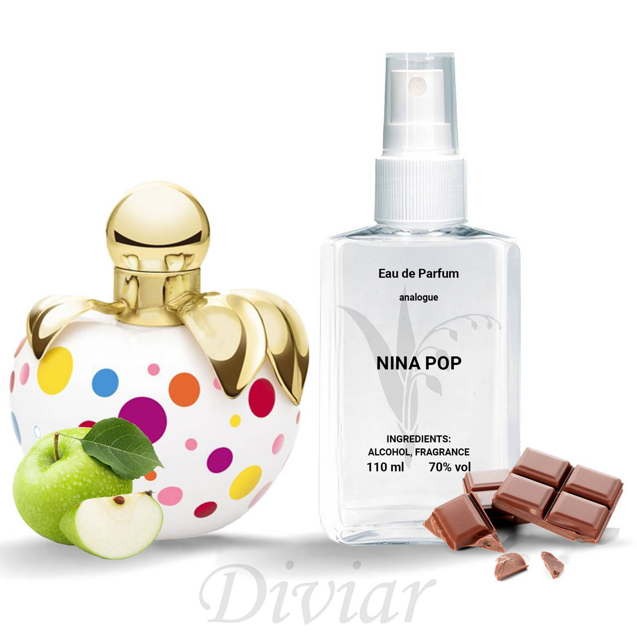 Аромат схожий на Nina Ricci Nina Pop, жіноча парфумована вода, наливні парфуми Ніна поп