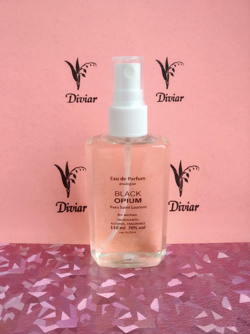 Аромат схожий на Yves Saint Laurent Black Opium, наливні жіночі парфуми, жіноча парфумована вода