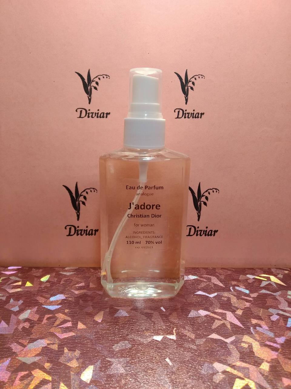 Аромат схожий на Крістіан Діор Жадор, жіноча парфумована вода, наливні французькі парфуми Діор Жадор 110мл