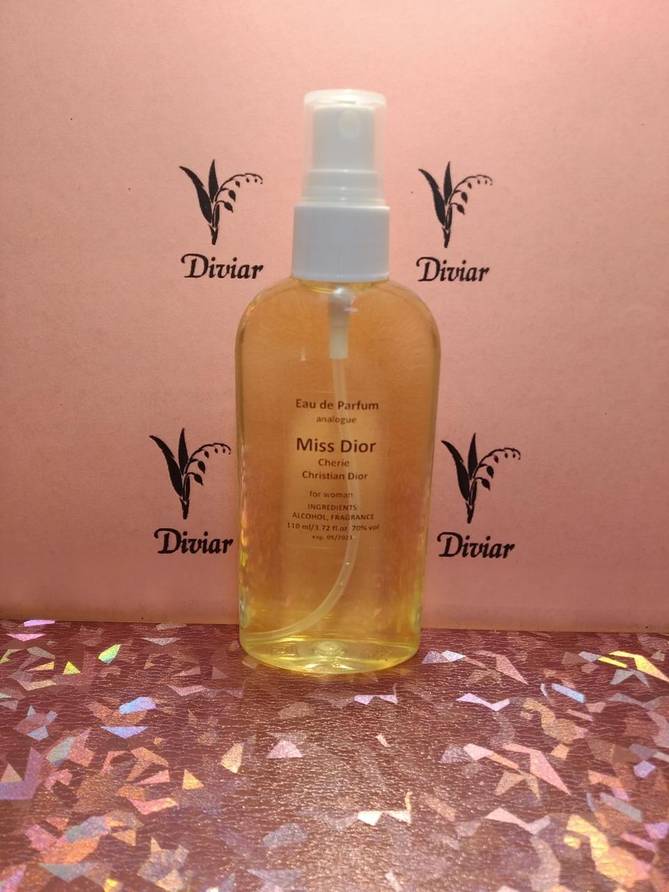 Аромат схожий на Міс діор шері, жіноча парфумована вода, наливні французькі парфуми