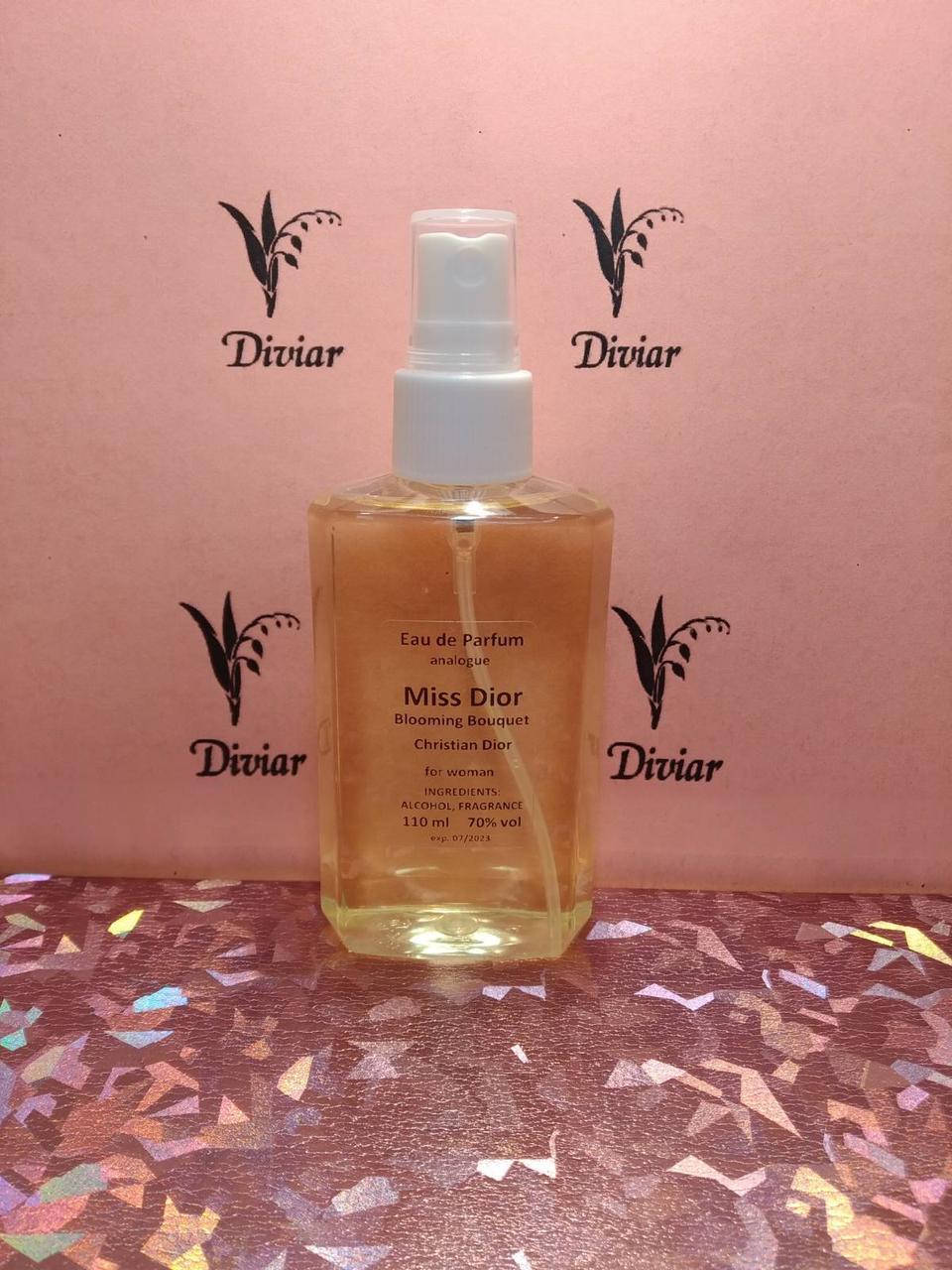 Аромат схожий на крістіан міс діор блумінг букет, жіноча парфумована вода, наливні французькі парфуми