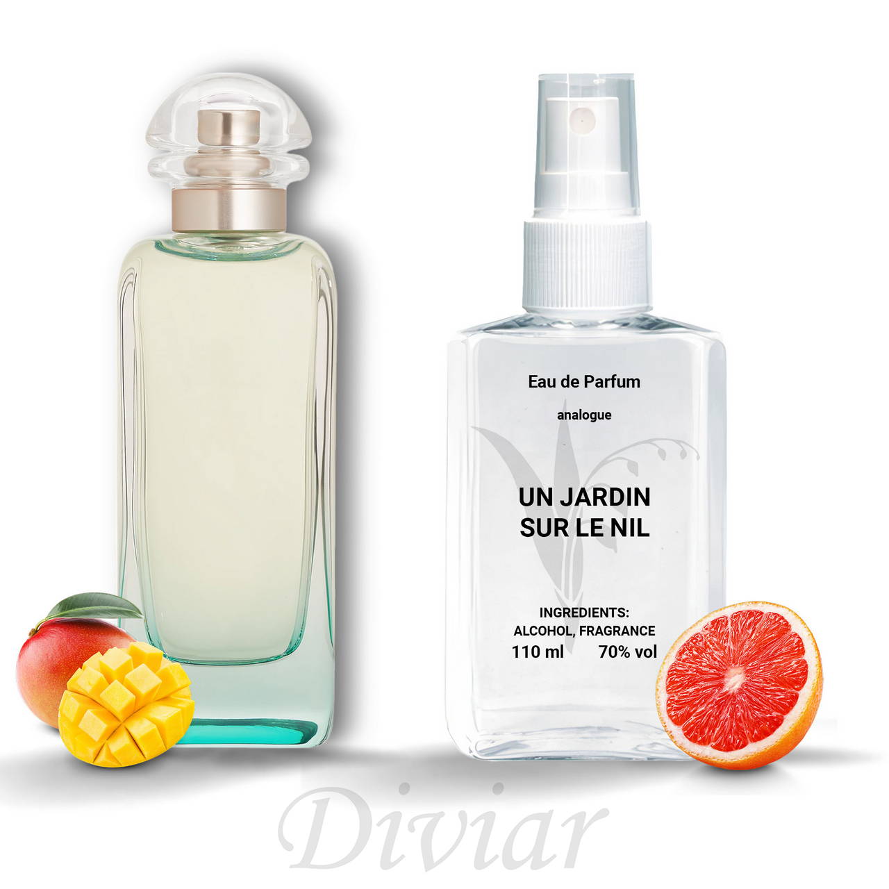 Аромат схожий на Ермес ун жардин сюр ле ніл, парфумована вода, наливні французькі парфуми