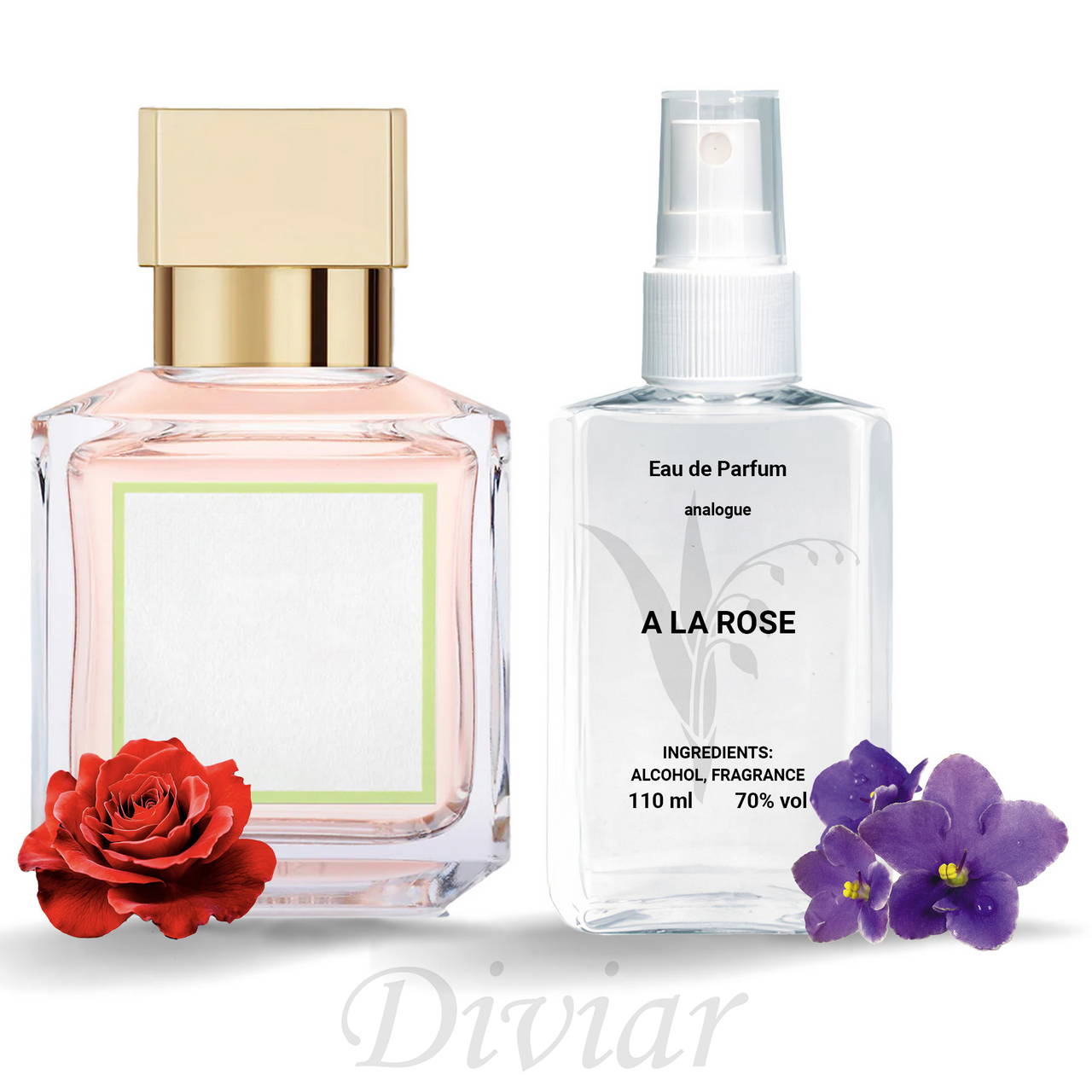 Аромат схожий на Мейсон франсис куркджан а ля роуз, парфумована жіноча вода, наливні французькі парфуми