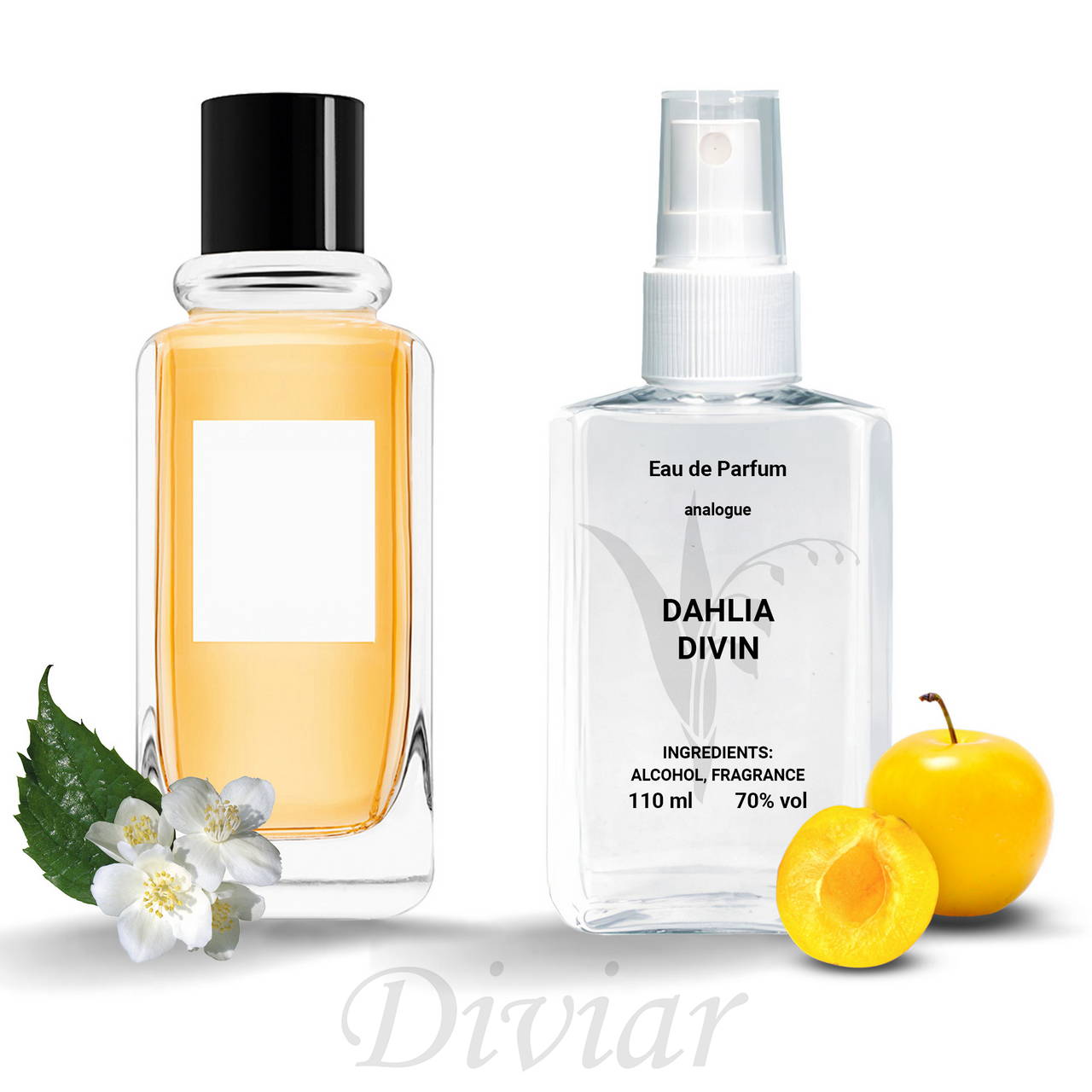 Аромат схожий на Живанші далія дивайн, парфумована жіноча вода, наливні французькі парфуми