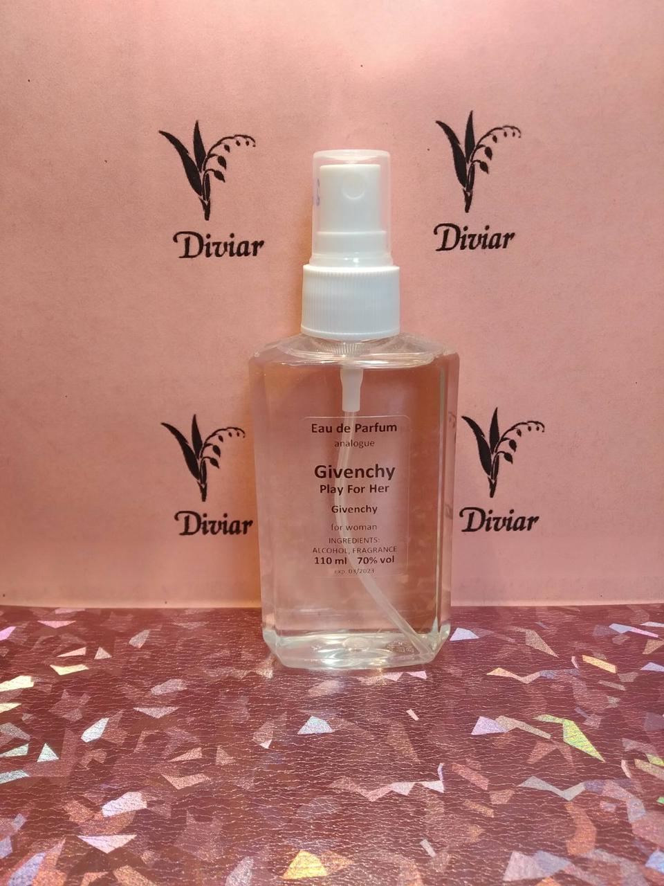 Аромат схожий на Живанші плей фо хе, парфумована жіноча вода, наливні французькі парфуми