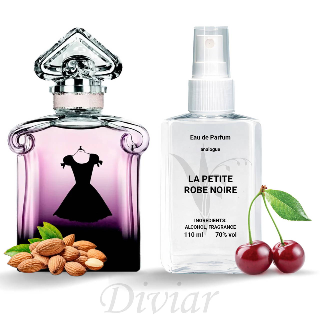 Аромат схожий на Guerlain La Petite Robe Noire, парфумована жіноча вода, наливні французькі парфуми