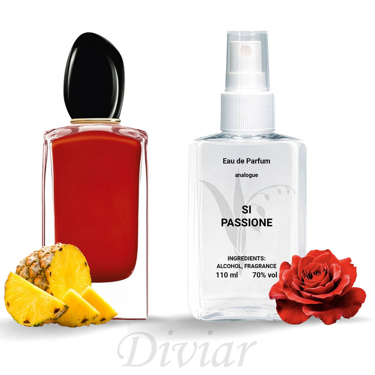 Аромат схожий на Giorgio Armani Si Passione, наливні французькі парфуми, парфумована вода, жіночі парфуми