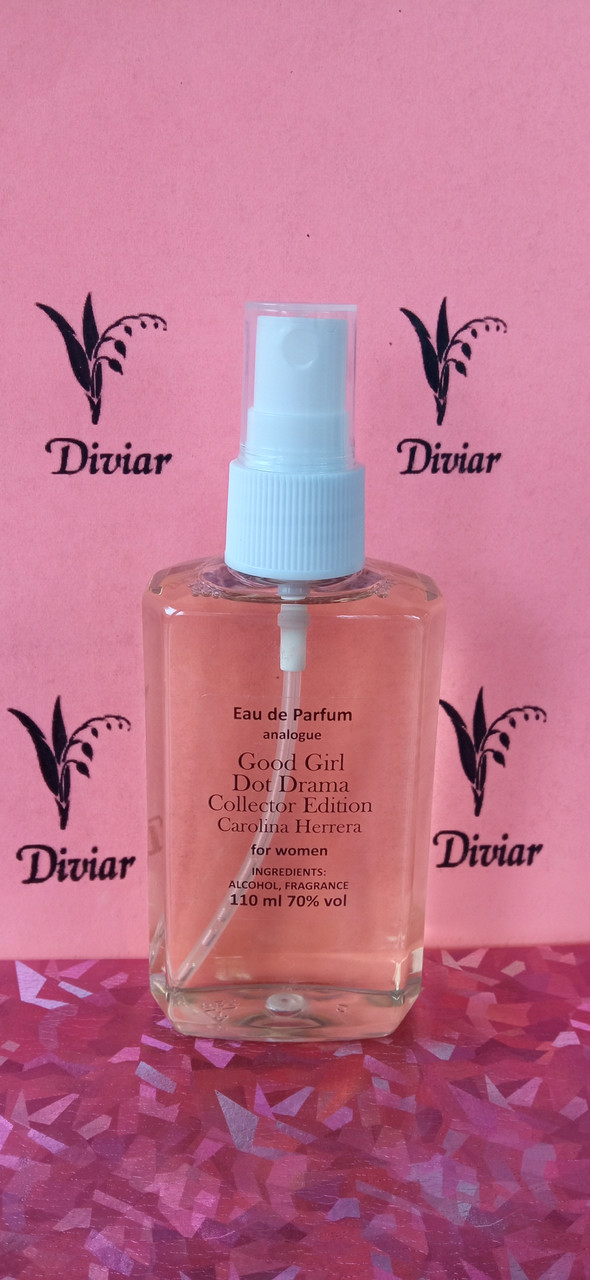 Аромат схожий на Carolina Herrera Good Girl Dot Drama, парфумована вода, наливні французькі парфуми