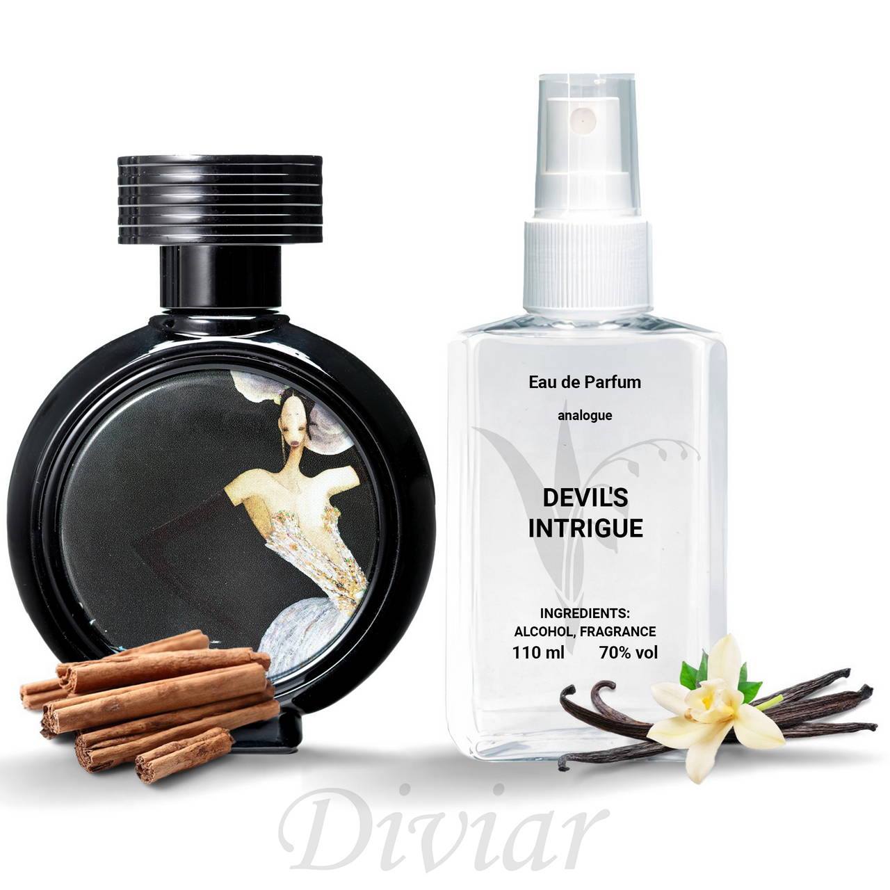 Аромат схожий на Haute fragrance company devil's intrigue, парфумована вода, наливні французькі парфуми