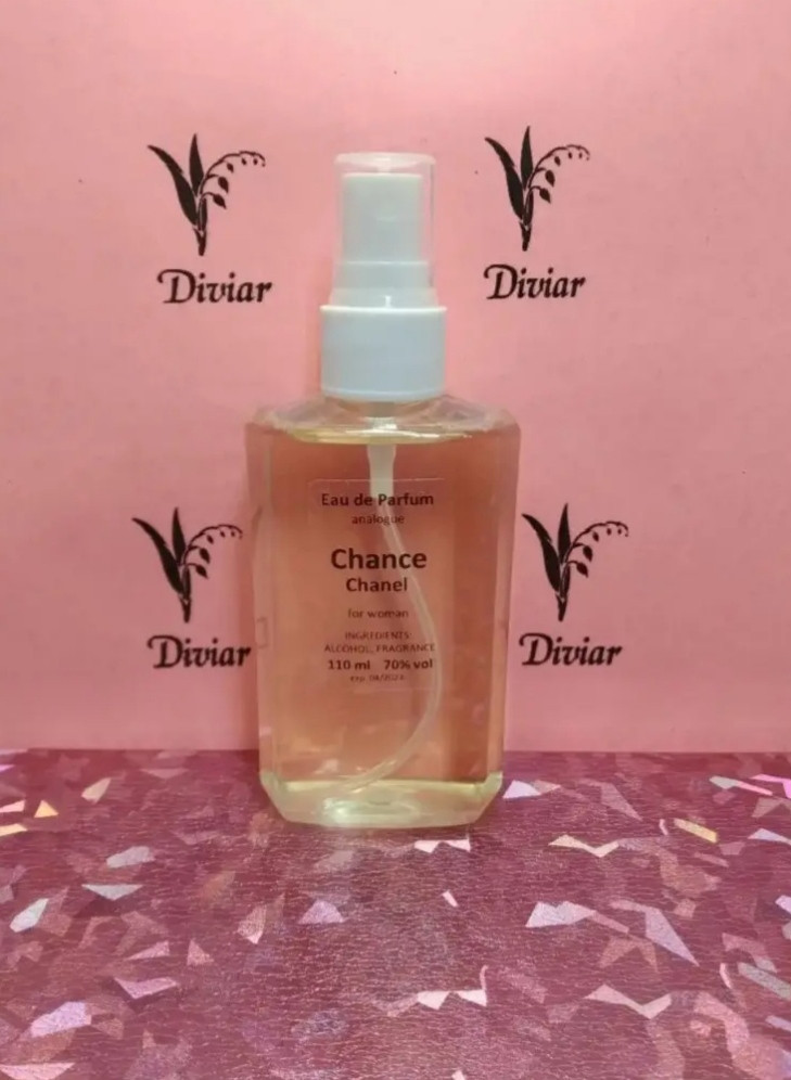 Аромат схожий на Шанель шанс, парфумована вода, наливні французькі парфуми, парфуми 110 мл