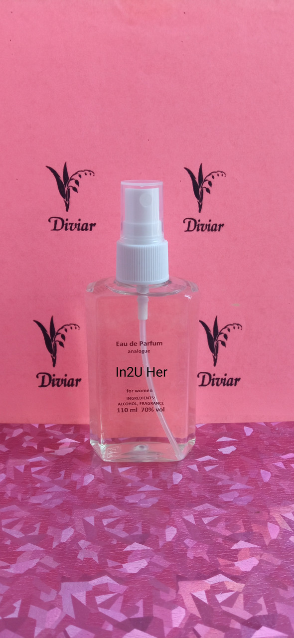 Аромат схожий на кельвін кляйн ін ту ю, парфумована вода, наливні французькі парфуми, жіночі парфуми 110 мл