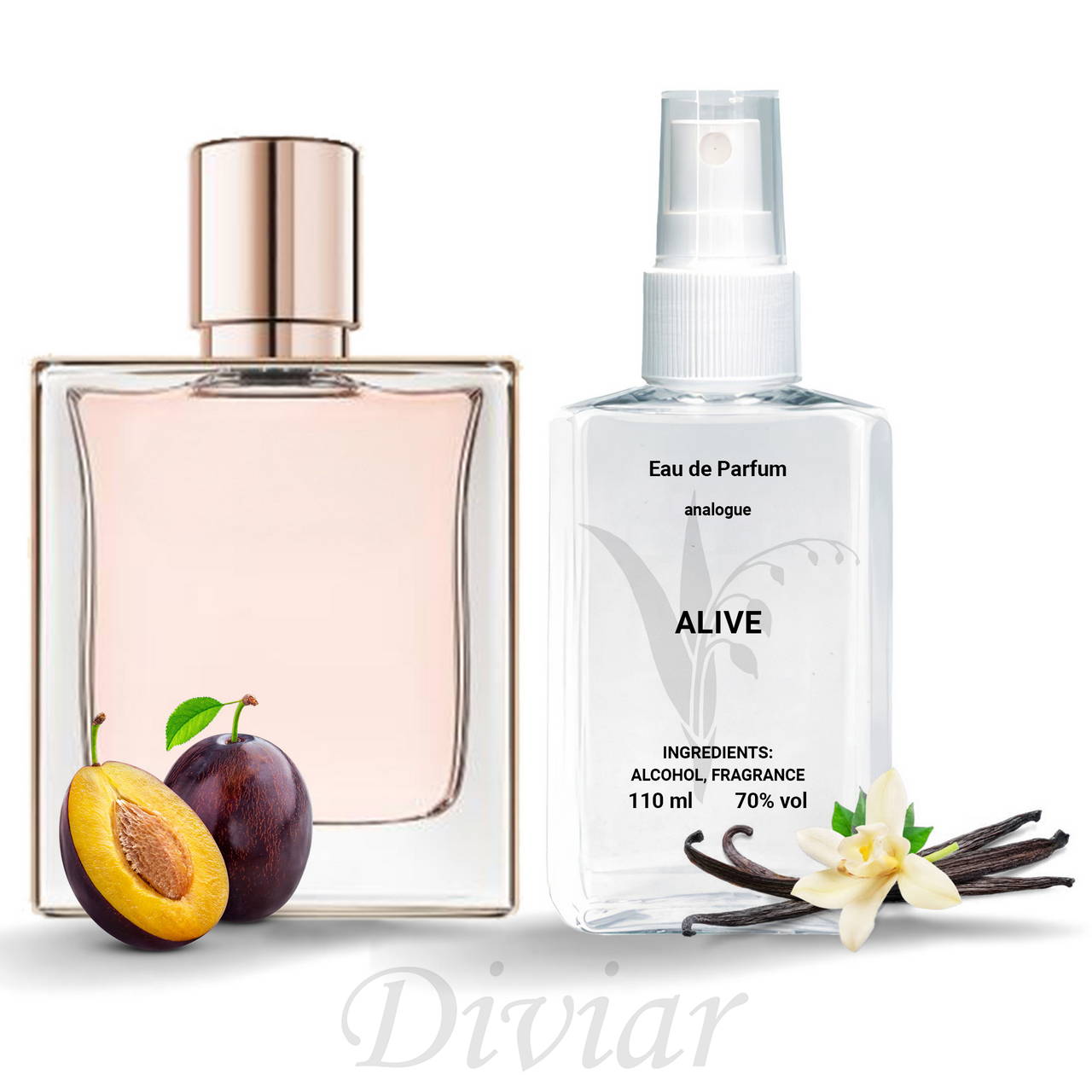 Парфумована вода Бос Алива, наливні французькі парфуми, жіночі парфуми