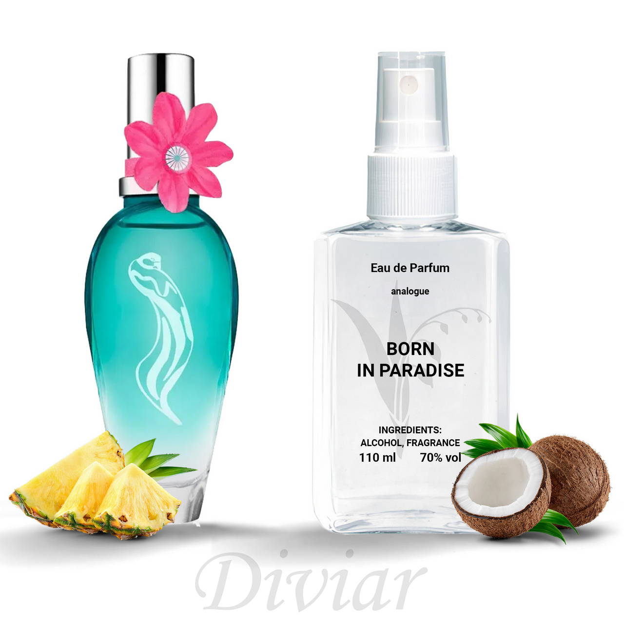 Парфумована вода Born in Paradise, наливна парфумерія, жіночі парфуми, парфуми 110 мл